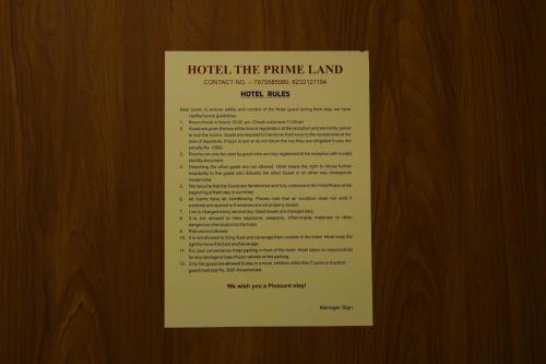 hotel the prime land