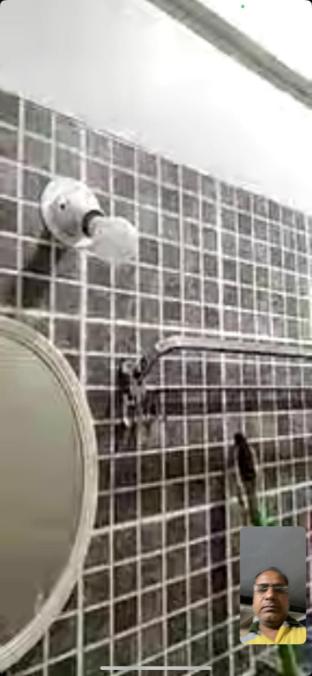 mountain and pool view from balcony