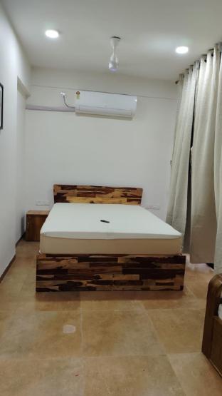 mountain and pool view from balcony