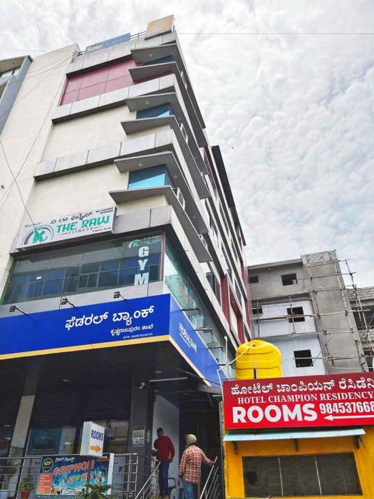 hotel champion residency kr puram