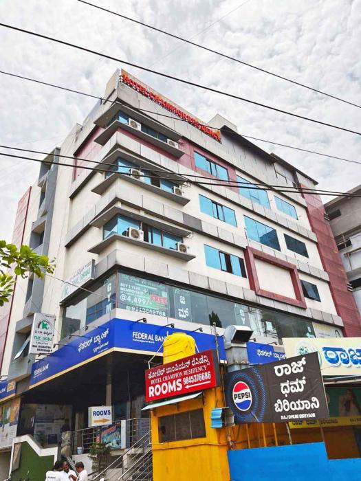 hotel champion residency kr puram