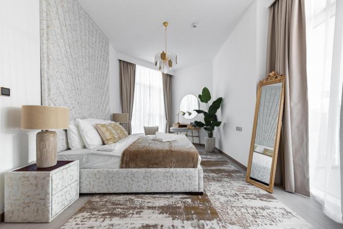 simply comfort in missoni top floor with sea canal and burj khalifa views