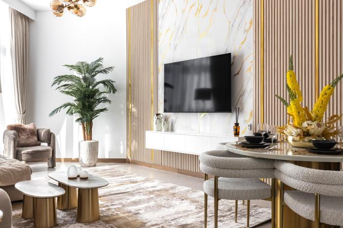 simply comfort in missoni top floor with sea canal and burj khalifa views