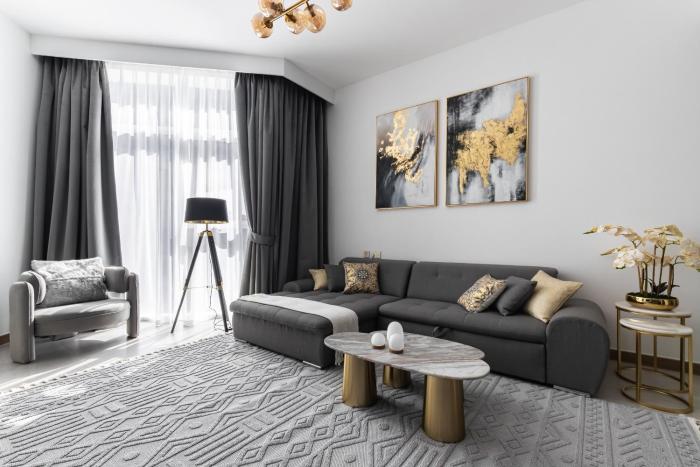 simply comfort in missoni top floor with sea canal and burj khalifa views