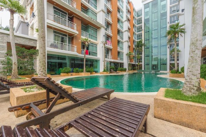 950m to patong beach poolandgym c211