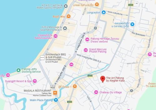 950m to patong beach poolandgym c211