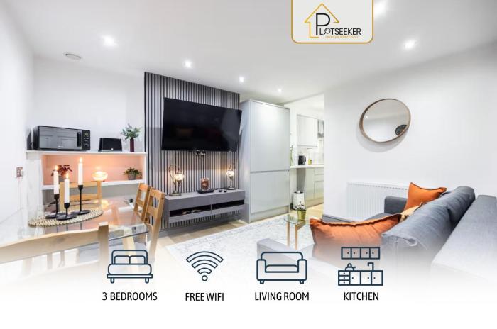 3 bedroom apartment by river thames