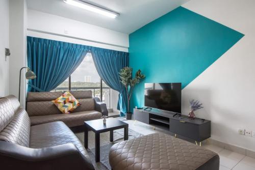 Modern 3Br Near Danga Bay Jb Free Parking,,3 star
