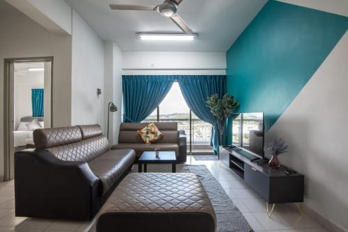 Modern 3Br Near Danga Bay Jb Free Parking,,3 star