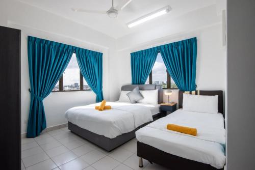 modern 3br near danga bay jb free parking