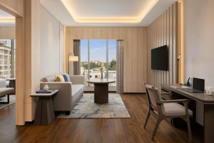 marriott executive apartments bengaluru ub city