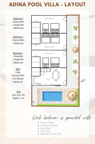 adina pool villa cenang langkawi 3b4r