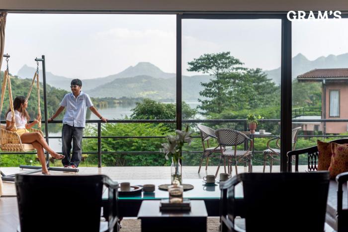 grams at shivom pawna lake by stayvista