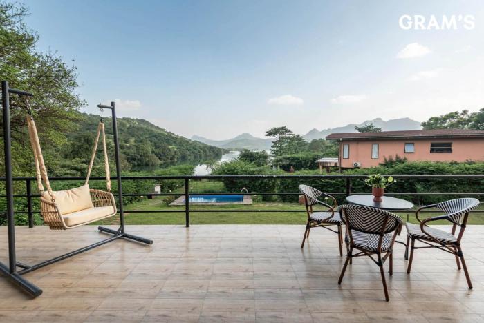 grams at shivom pawna lake by stayvista