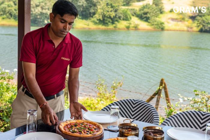 grams at shivom pawna lake by stayvista