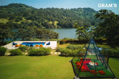 grams at shivom pawna lake by stayvista