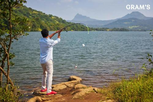 grams at shivom pawna lake by stayvista