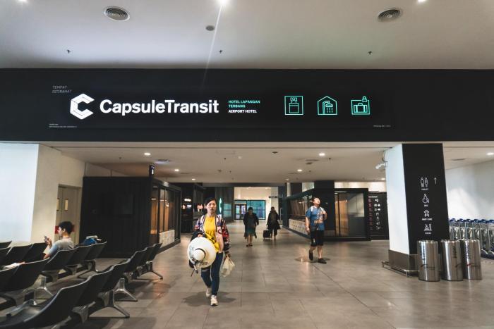 capsuletransit landside airport hotel public area gateway klia t2 lvl 1