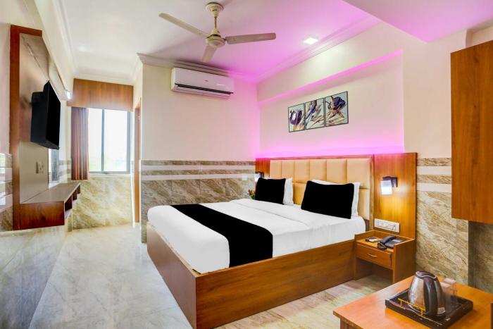 hotel o ambawadi bus terminal near ahmedabad airport