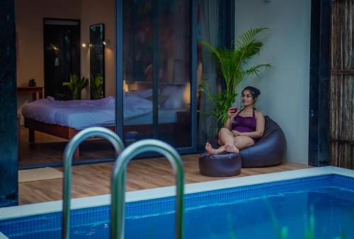 hipnoetic goa private pool cottages