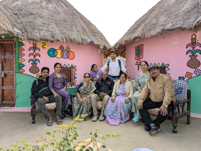 white desert homestay