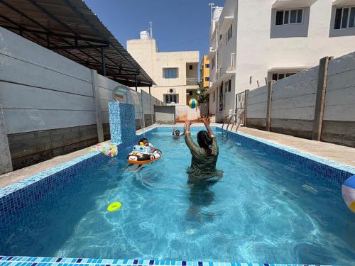 royal serviced apartment near auroville beach