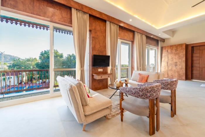 geeta bagh luxury private pool villa in pushkar