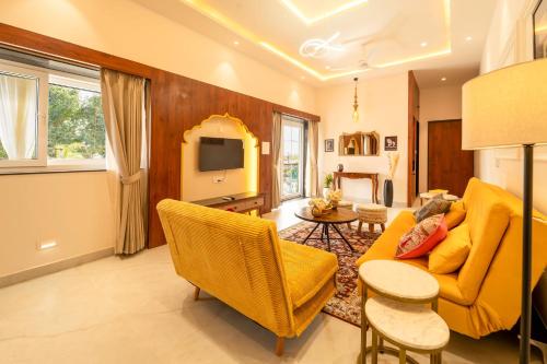 geeta bagh luxury private pool villa in pushkar