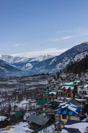 manali parvat view