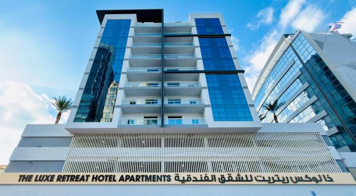 the luxe retreat hotel apartments