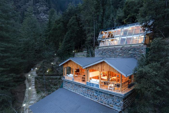 echor treehouse retreat tandi jibhi