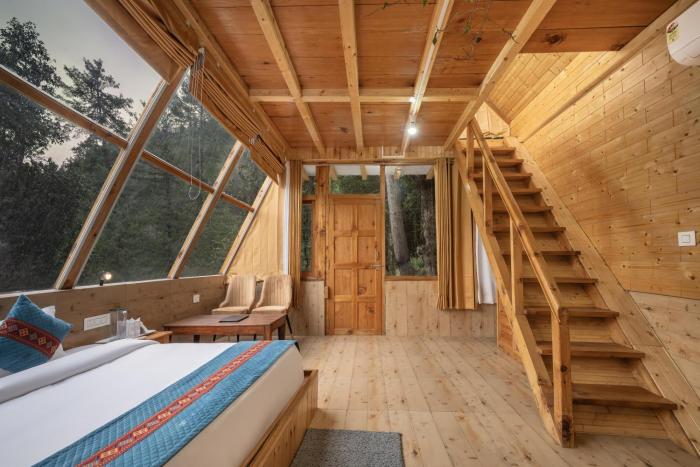 echor treehouse retreat tandi jibhi