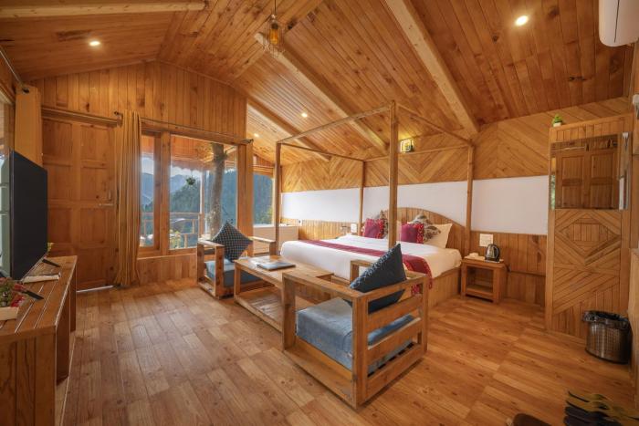 echor treehouse retreat tandi jibhi