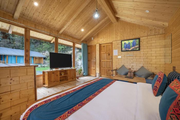 echor treehouse retreat tandi jibhi
