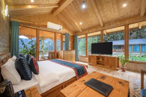echor treehouse retreat tandi jibhi