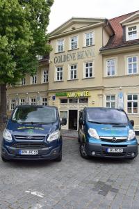 Hotel Garni Goldene Henne,Erfurt>>Arnstadt,3 star