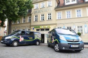 Hotel Garni Goldene Henne,Erfurt>>Arnstadt,3 star