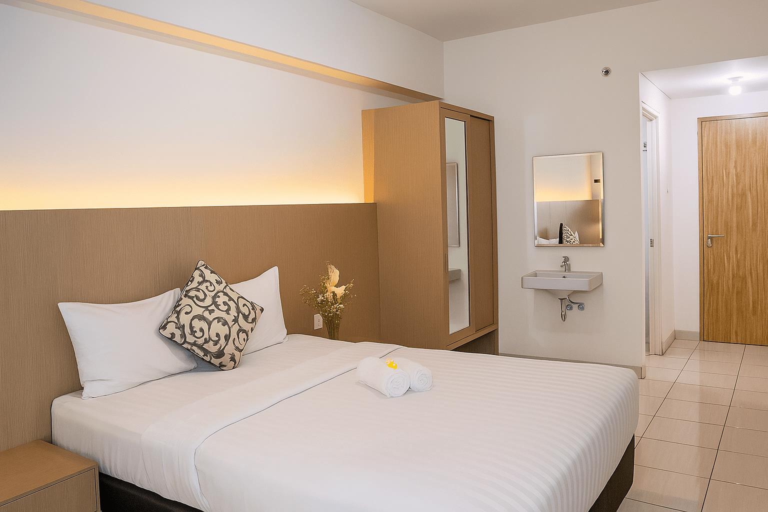 quintessa room at candiland apartement