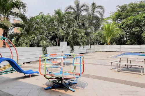 redliving apartemen modernland lian property tower biru