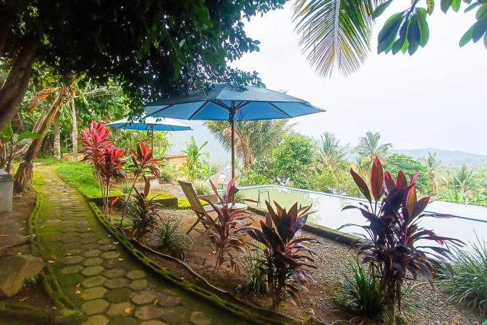 rejeng bungalow near gangga waterfall lombok