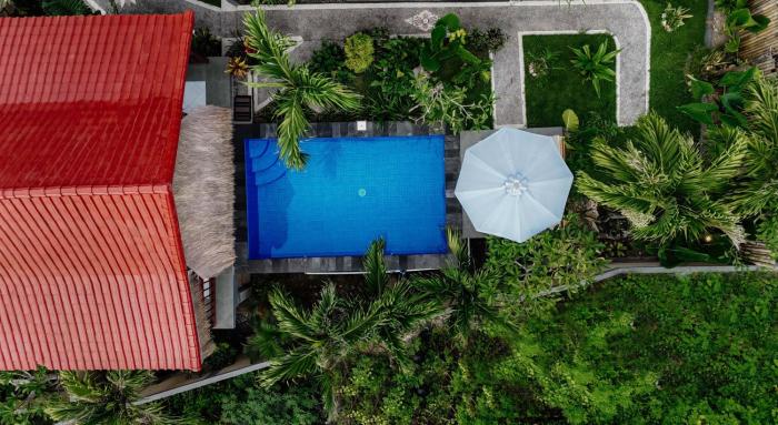 ocean view private villa nusa ceningan