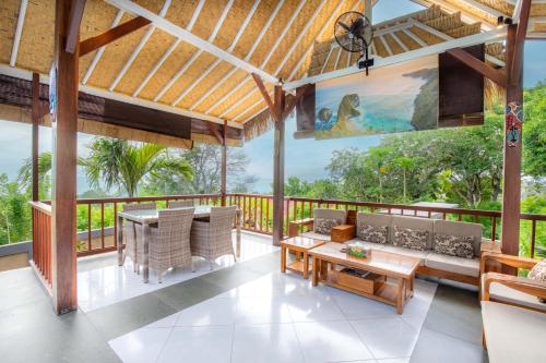 ocean view private villa nusa ceningan