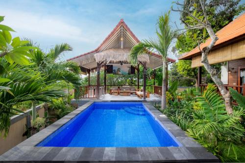 ocean view private villa nusa ceningan