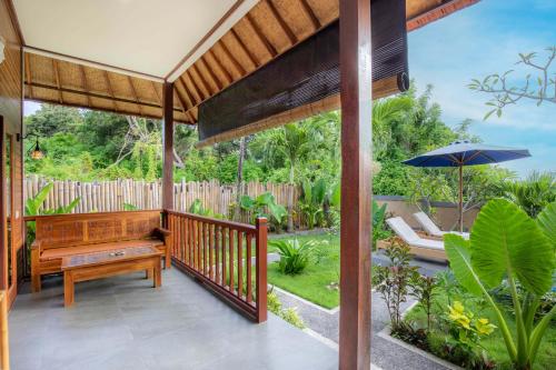 ocean view private villa nusa ceningan