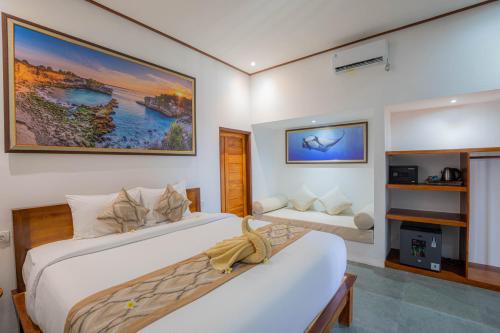 ocean view private villa nusa ceningan