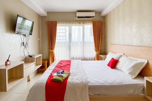 redliving skyview setiabudi apartment medan kamarku