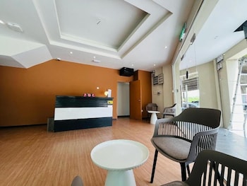 swing and pillows at mahkota parade