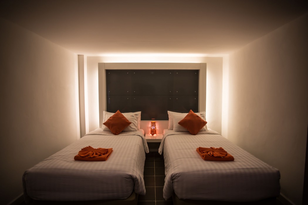 the original orange rooms