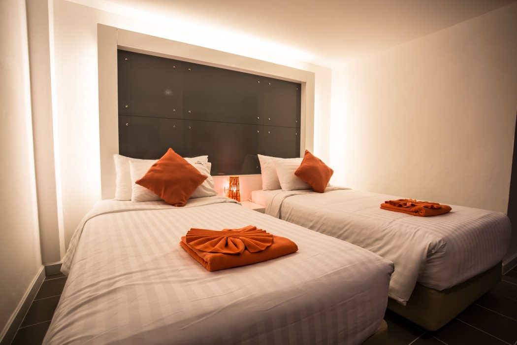 the original orange rooms