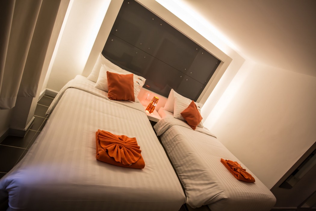 the original orange rooms